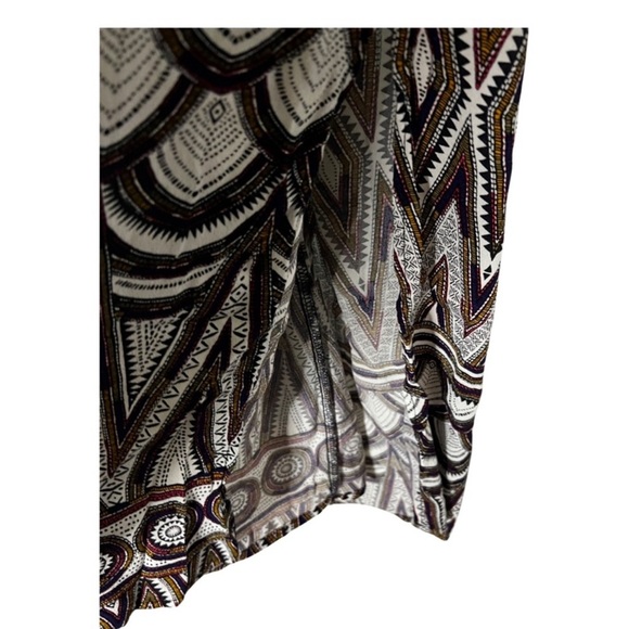 H&M Maxi viscose weave pattern with drawstring tassels and slit - Picture 6 of 7